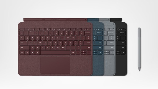 Surface Go Type Covers and Surface Pen