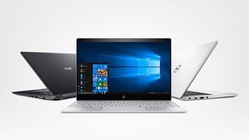 HP, 2 in 1 laptop, Dell