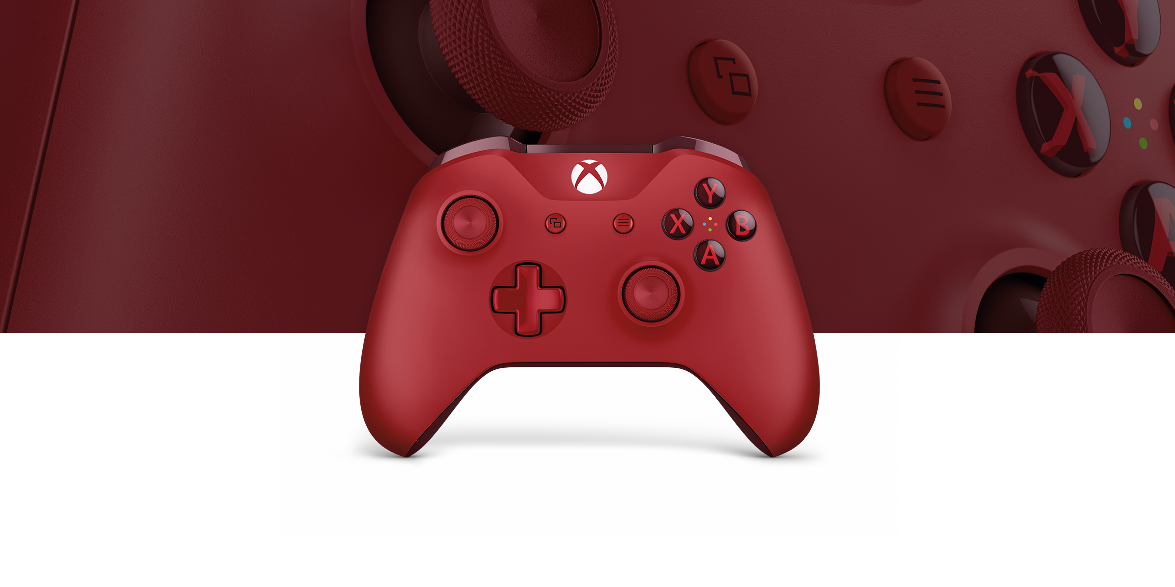 wireless xbox one controller red