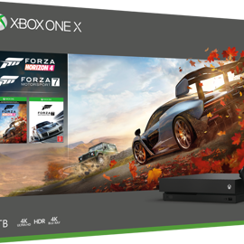 Xbox One X 1 TB 本体 – Forza Horizon 4 & Forza Motorsport 7 同梱版