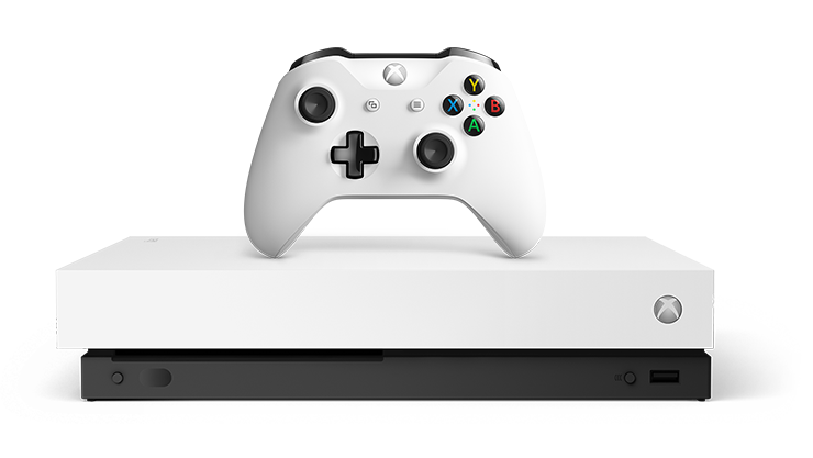 xbox one x white 1tb console & forza special edition bundle