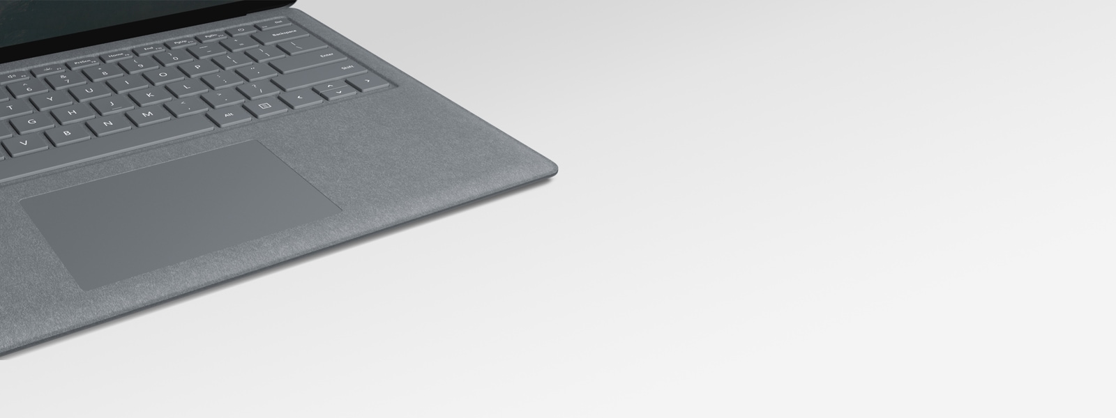Surface Laptop 2 keyboard and trackpad