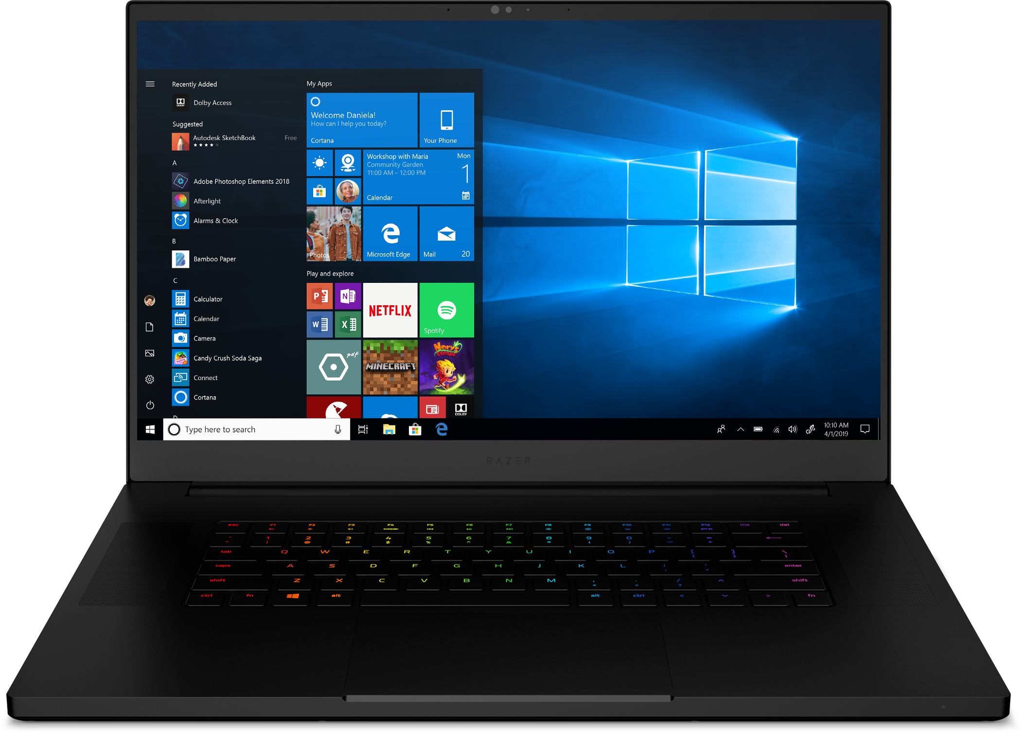 Buy Razer Blade Pro 17 Gaming Laptop 2019 Intel Core I7 9750h 6 Core Microsoft Store
