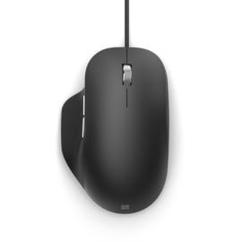 Top view of Microsoft Ergonomic Mouse
