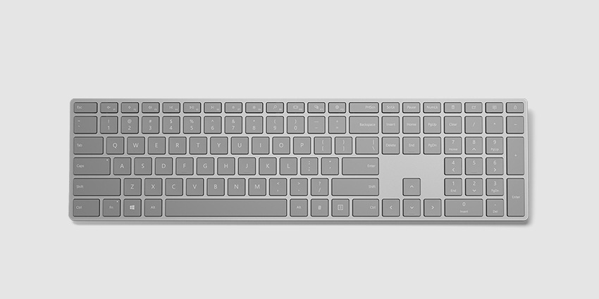 Surface keyboard. 