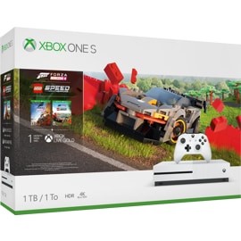 Xbox One S Forza Horizon 4 LEGO® Speed Champions bundle box art
