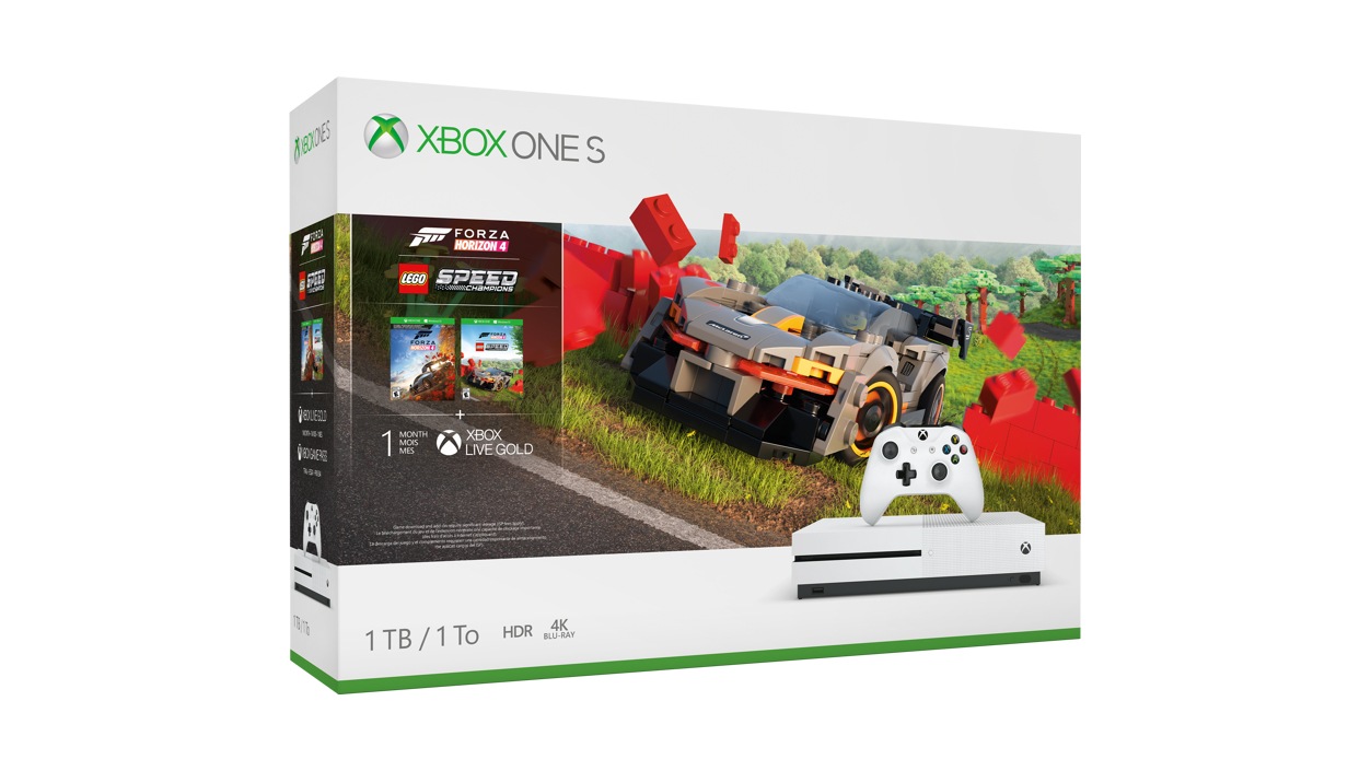 Xbox One S 1TB Console – Horizon 4 LEGO® Speed