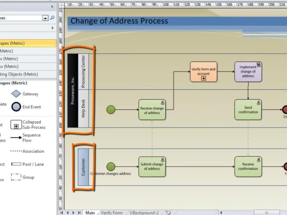 Criar processos compatíveis com BPMN - Suporte da Microsoft