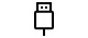 An icon of a plug at the end of the wire