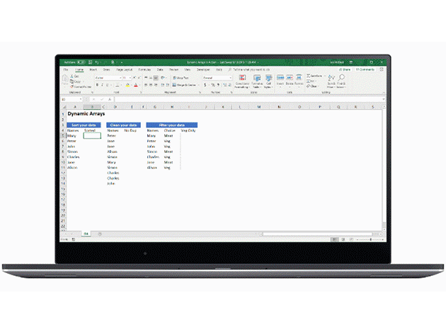 Pašreizējās kopsummas aprēķināšana programmā Excel
