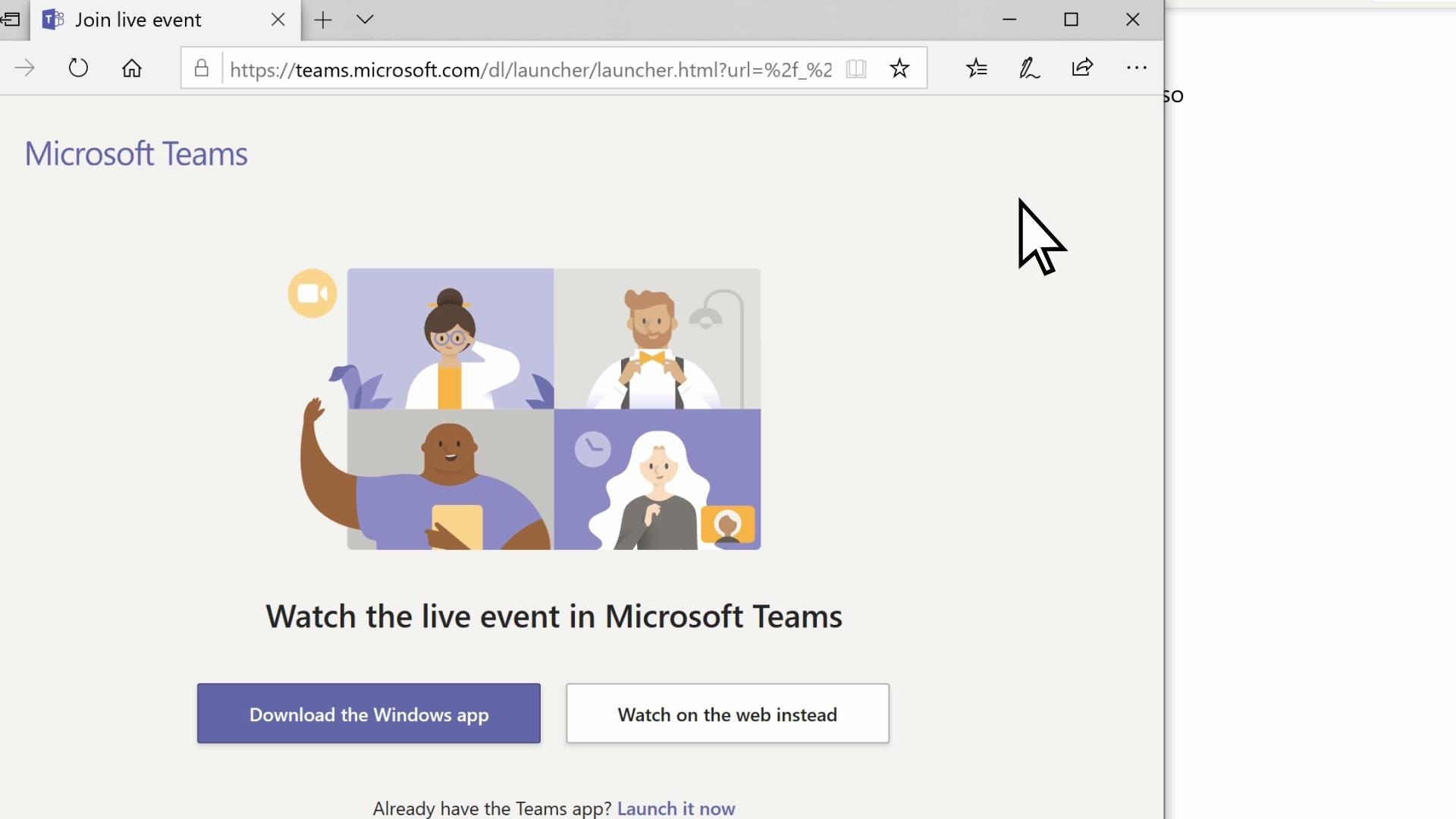 Attend a live event in Teams - Microsoft Support