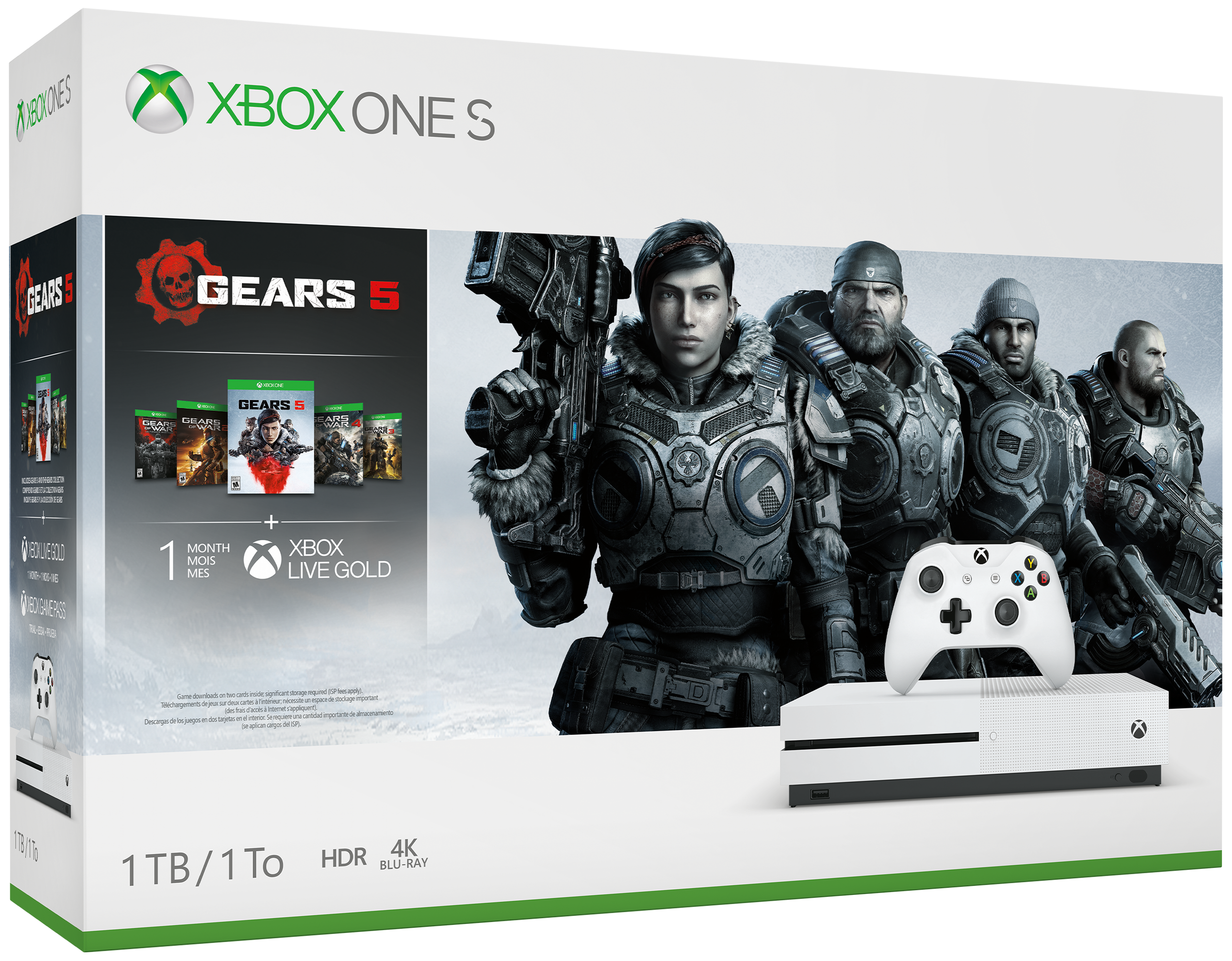 初回限定】 Microsoft Xbox One XBOX ONE S 1TB