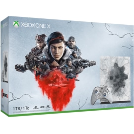 Xbox One X Gears 5 Limited Edition bundle box art
