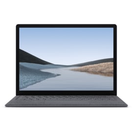 Front view of screen and keyboard Surface Laptop 3