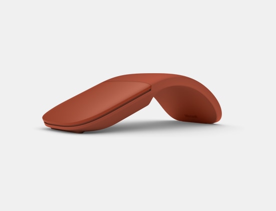 Surface Arc Mouse in Poppy Red colour
