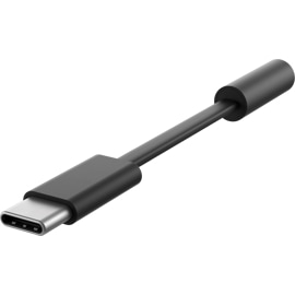 Surface-USB-C-zu-3,5-mm-Audioadapter – Seitenansicht.