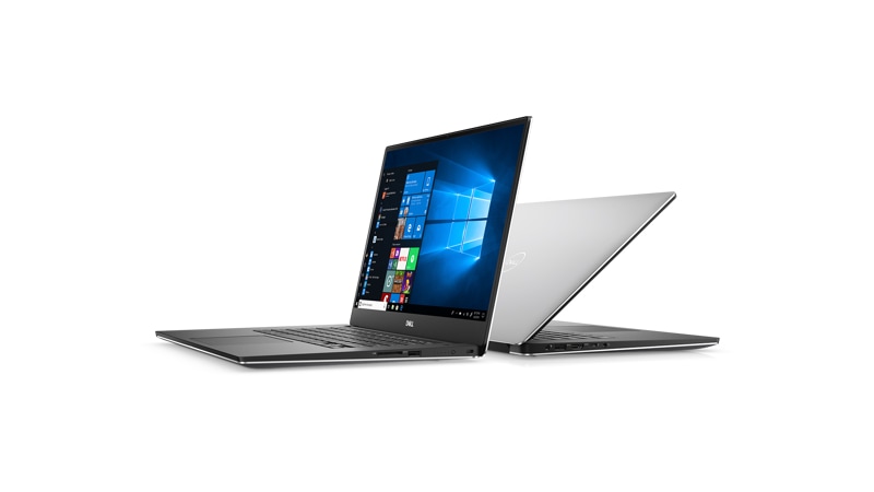 Two Dell XPS 15 placed back to back