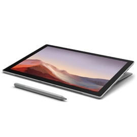 Surface Pro 7 in Platinum