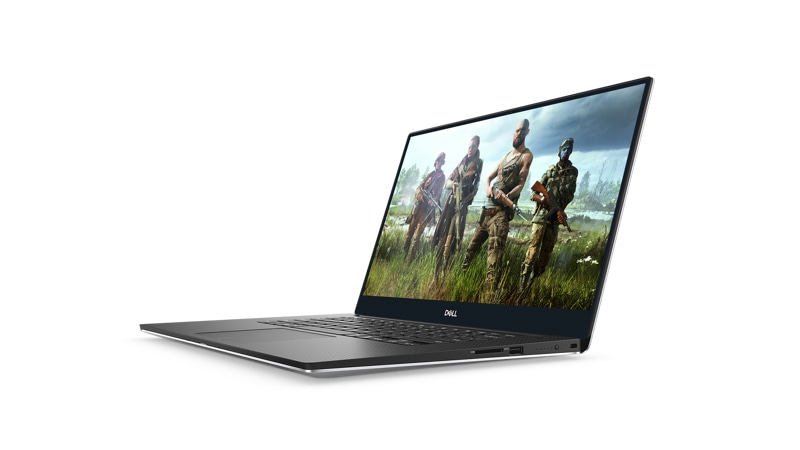 Left Angled view of the Dell XPS 15