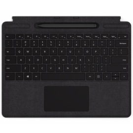 ＜マイクロソフト＞ スリム ペン付き Surface Pro X Signature キーボード - ブラック (日本語)画像