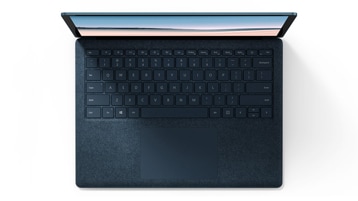 Surface Laptop 3 13.5 英寸键盘视图