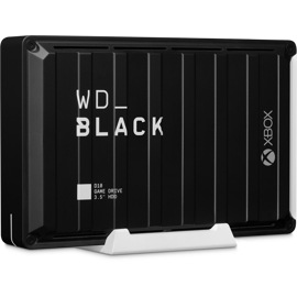 Front view of Western Digital WD_Black D10 Game Drive for Xbox One 12TB