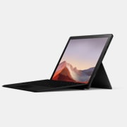 Surface Pro 7 + Black Pro Type Cover Bundle (10th Gen Intel Core i5)