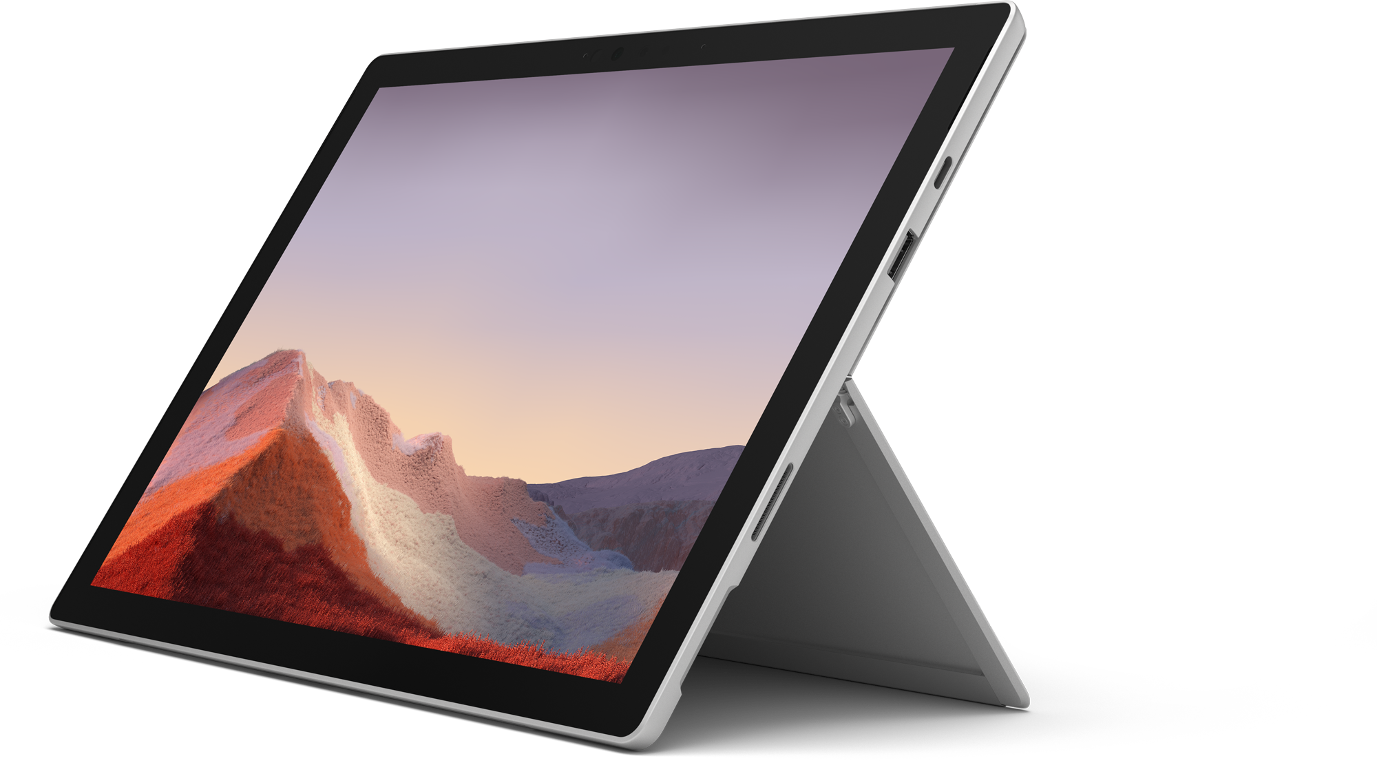 Platinum Surface Pro 7 + Black Pro Type Cover Bundle (10th Gen Intel Core i5)