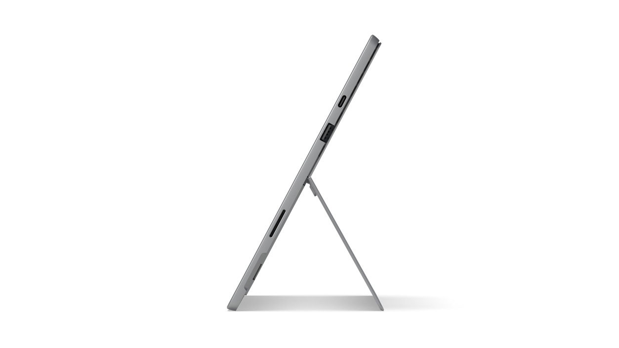 Microsoft Surface Pro 7, from the side