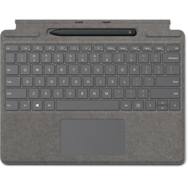 Bundle Surface Pro X Signature Keyboard con Slim Pen: Platino - QWERTY (Italiana)