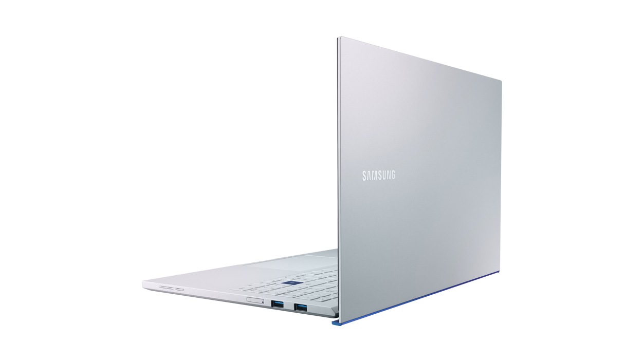 Right rear view of Samsung Galaxy Book Ion 15 inch