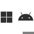 Microsoft and Android logos