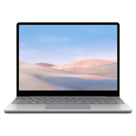 A Platinum Surface Laptop Go