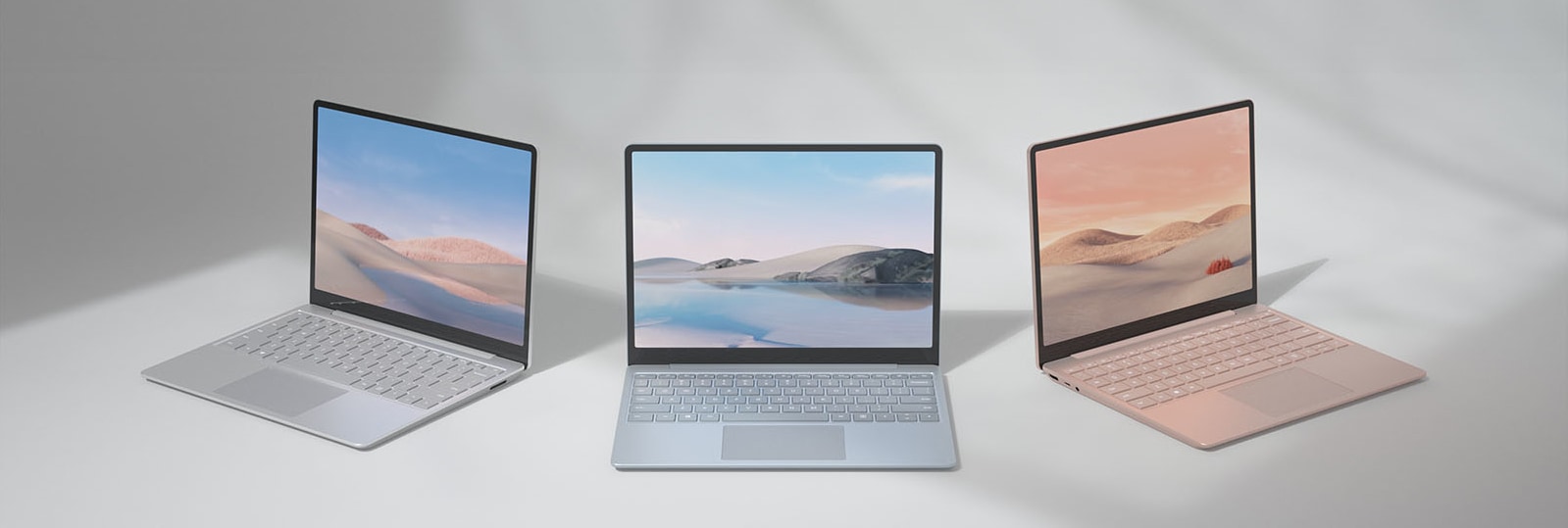 Surface Laptop Goの三色カラバリ