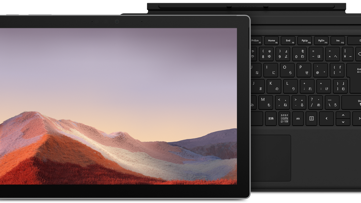 Microsoft Surface Pro 7+ タイプカバー セット