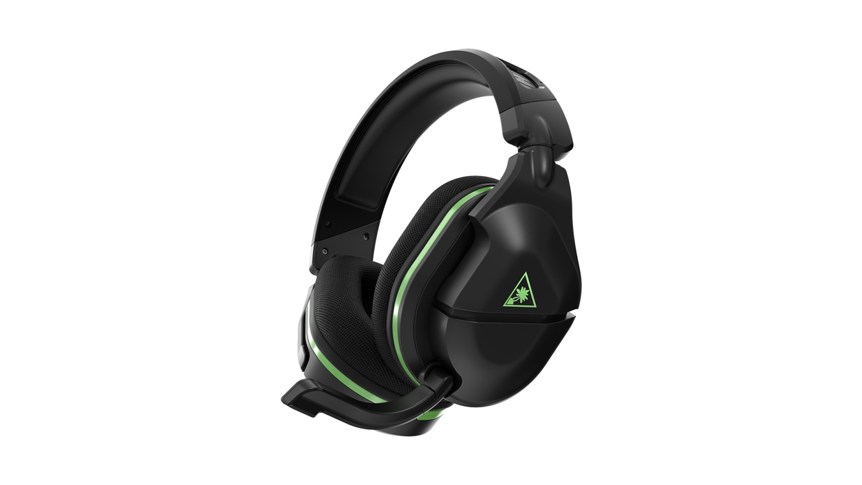 Left side angle view of Turtle Beach® Stealth™ 600 Gen 2 Wireless Gaming Headset in black 