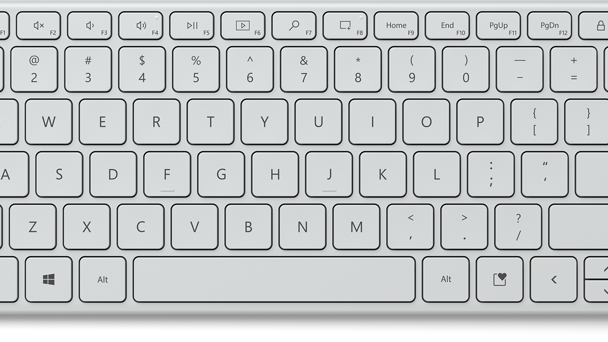 Designer Wireless Compact Keyboard を購入 - Microsoft Store