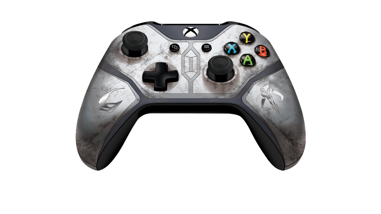 Standalone Front View of Mandalorian Wireless Xbox Controller 
