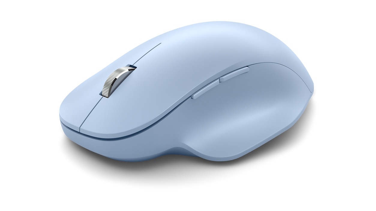 Souris Microsoft Bluetooth® Ergonomic Mouse bleue pastel