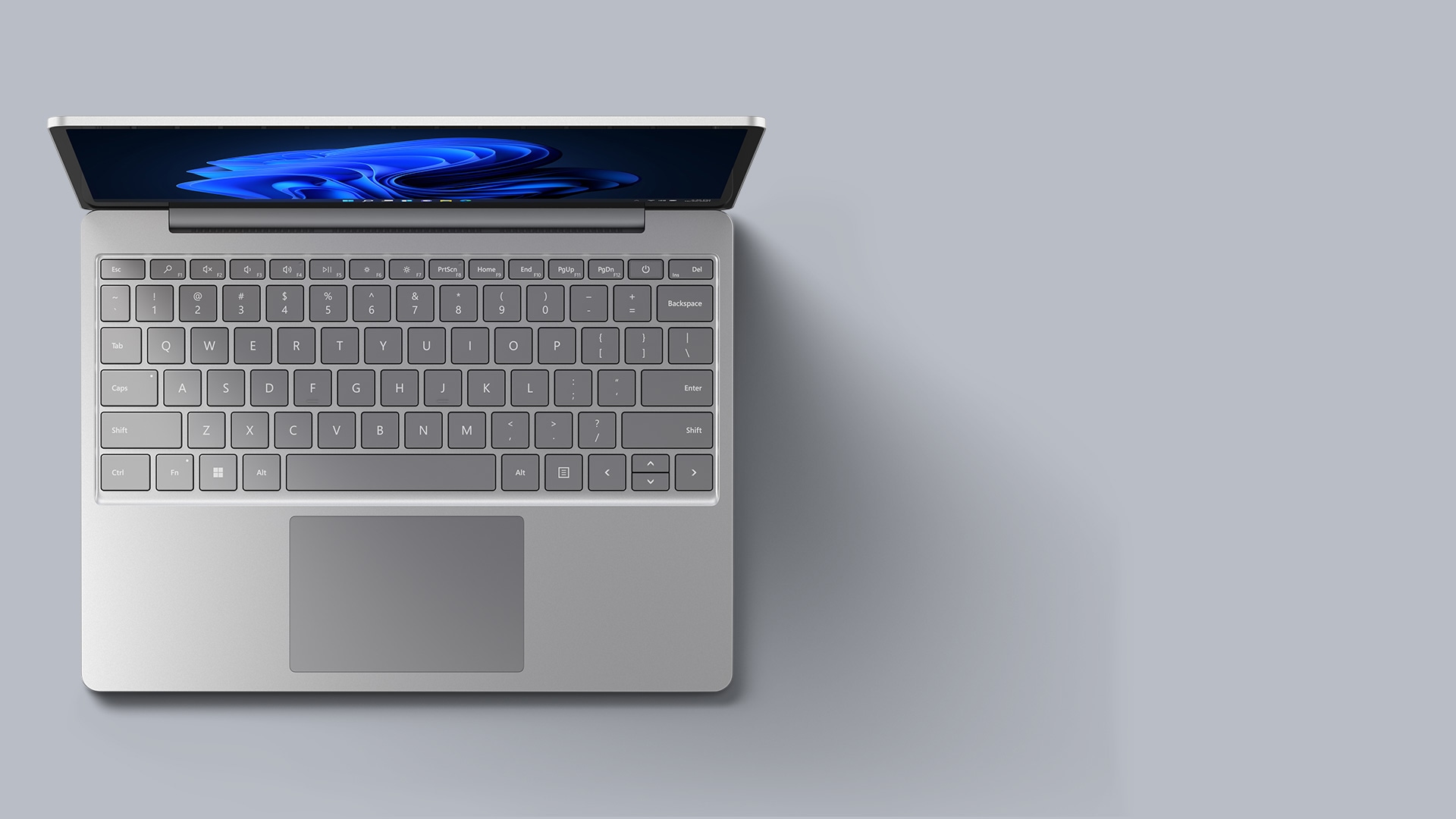 白金色 Surface Laptop Go