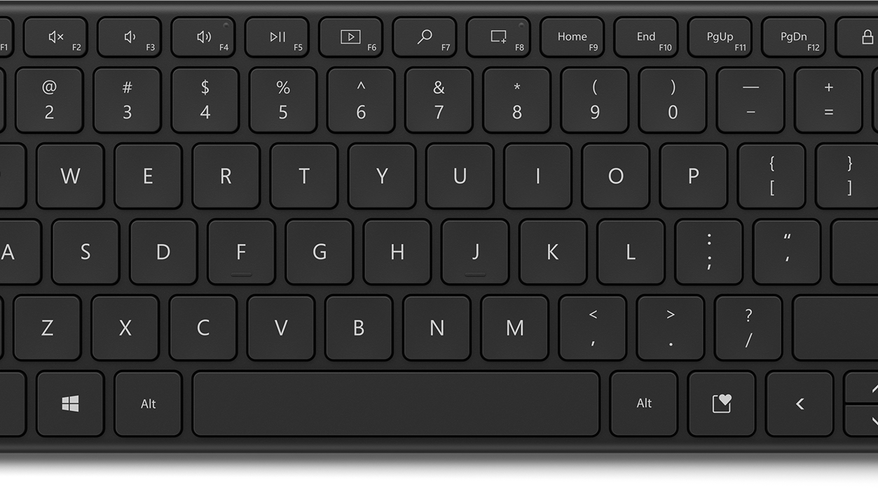 Buy the Designer Wireless Compact Keyboard - Microsoft Store Canada
