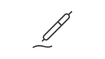 Icon of a phone pen