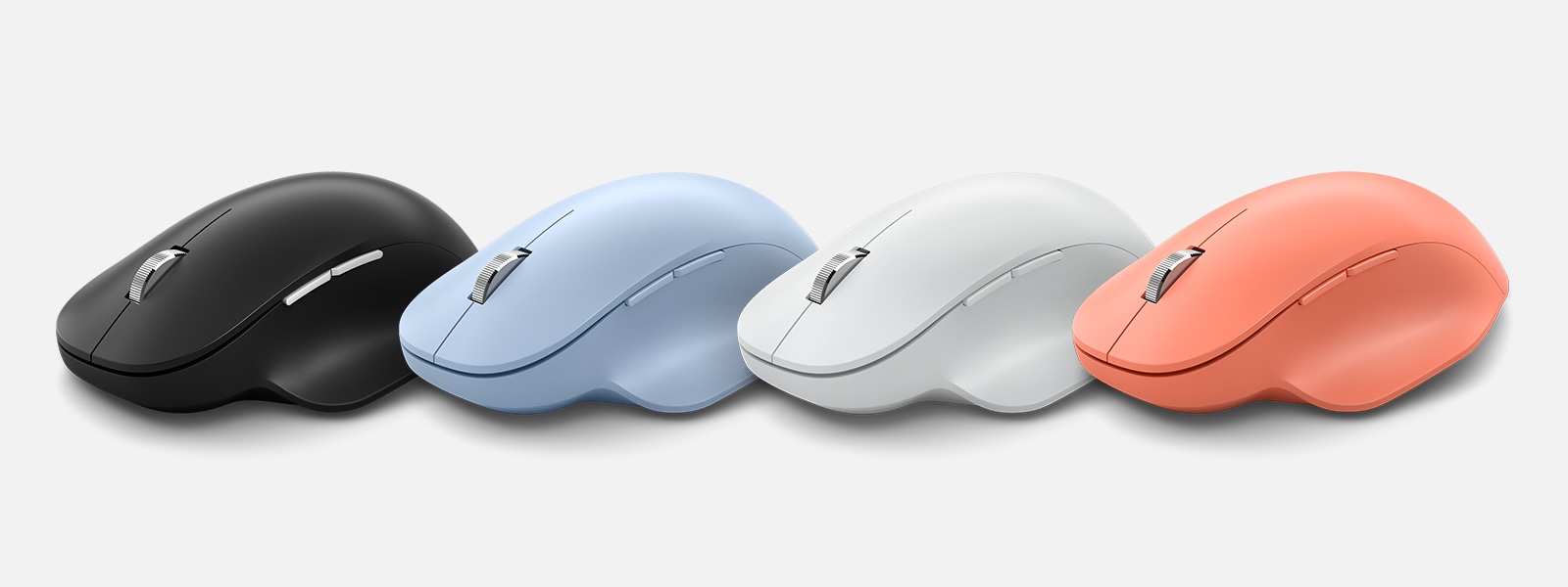 Microsoft Bluetooth® Ergonomic Mouse in multiple colors