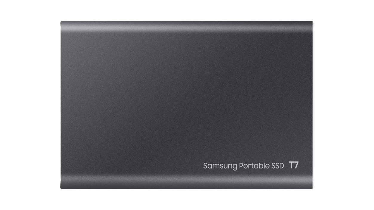 Disque SSD portable Samsung T7 - gris titane, 2 To