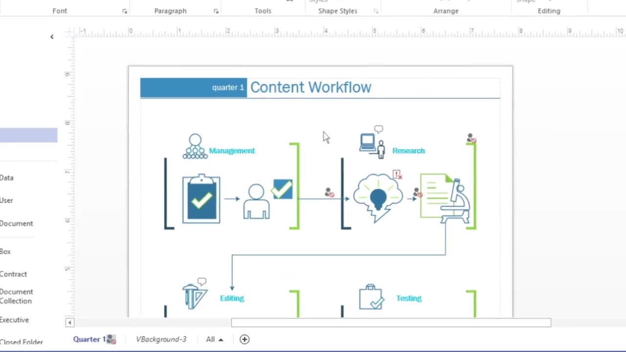 Microsoft visio технологическая схема