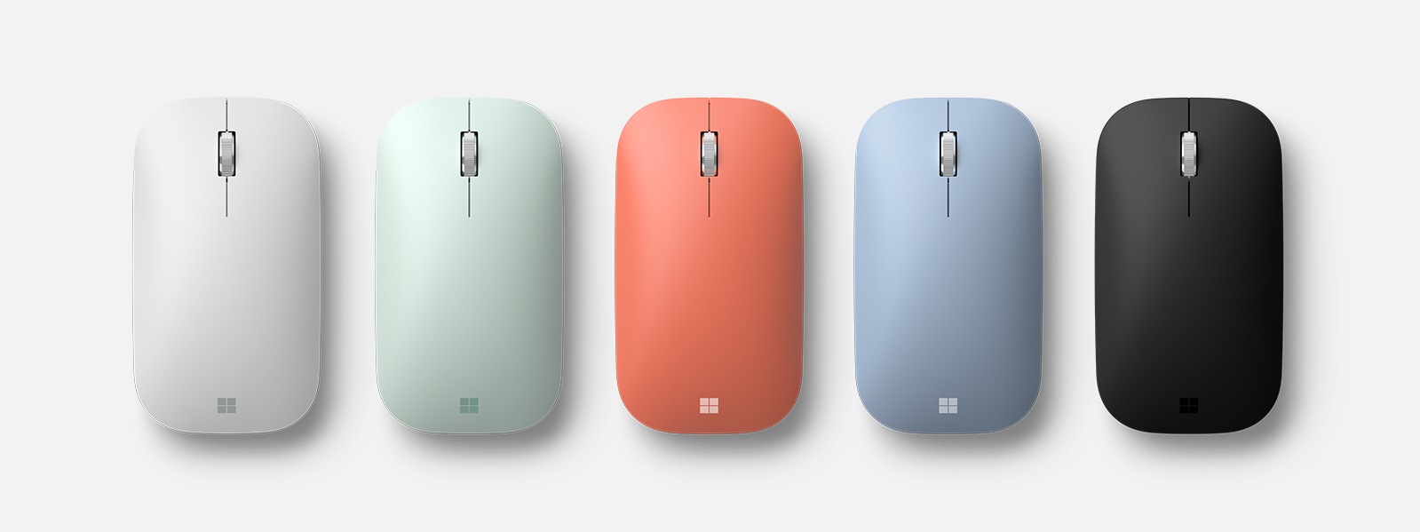 Мышь Microsoft Modern Mobile Mouse в разных цветовых исполнениях