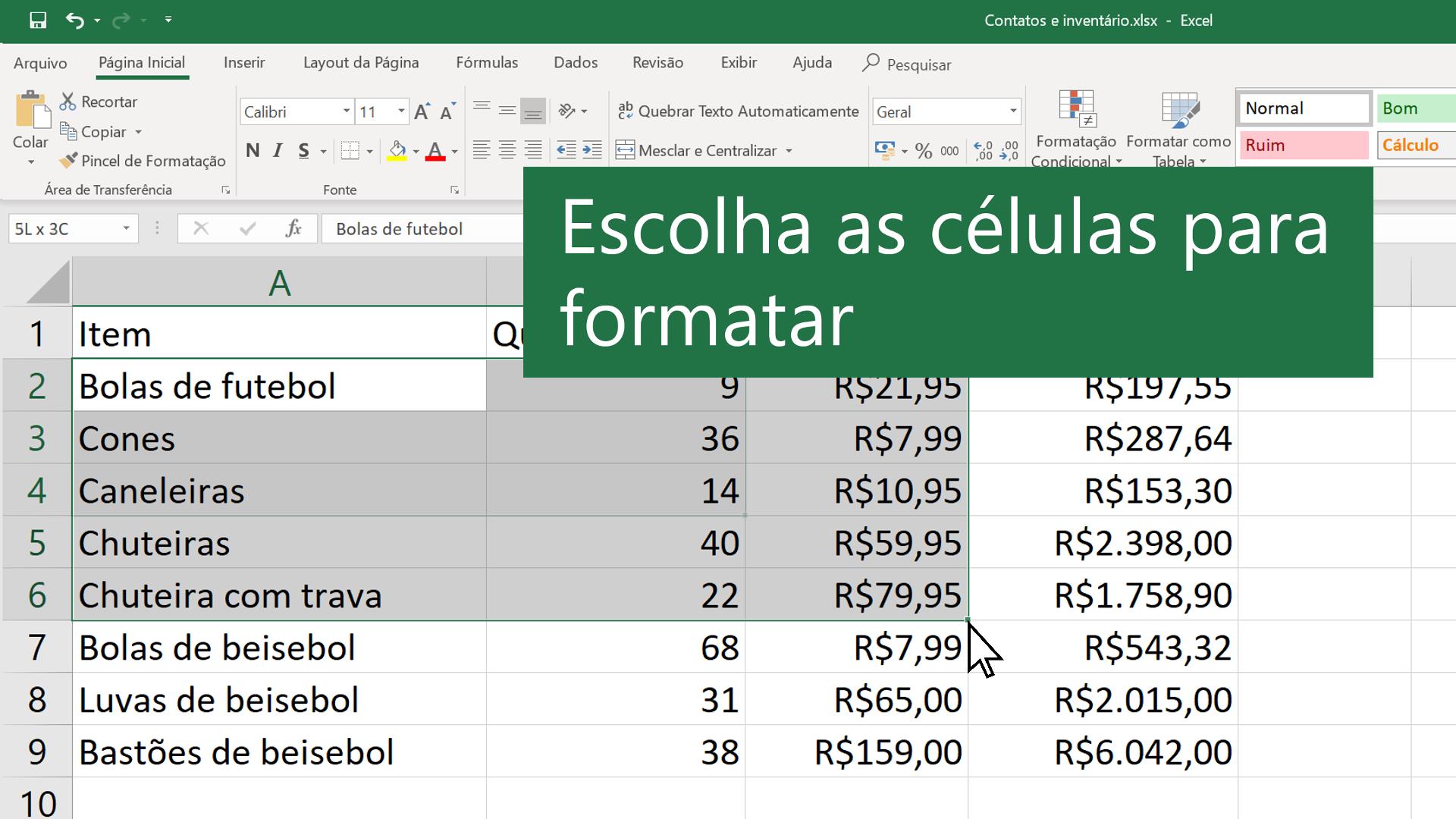 Formatar números como texto - Suporte da Microsoft