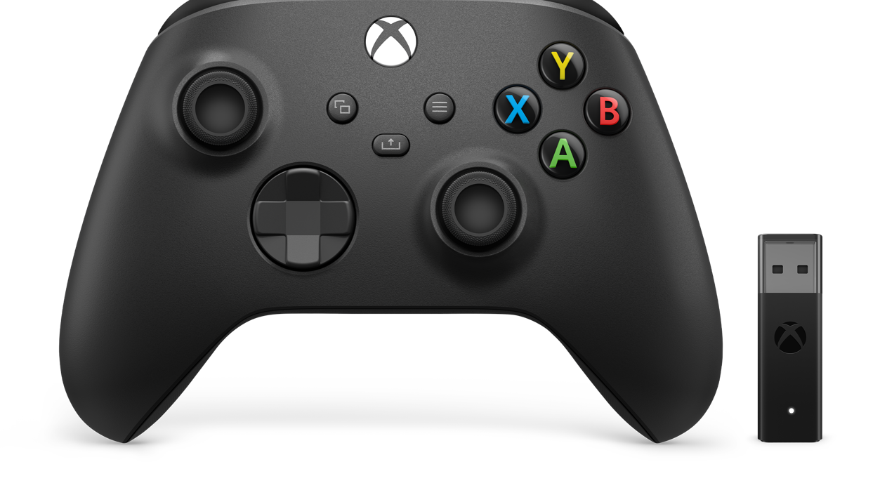 Xbox ワイヤレス コントローラー + ワイヤレス アダプター for Windows 11 Home/Pro & 10