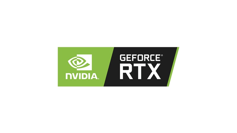 NVIDIA Geforce RTX graphics.
