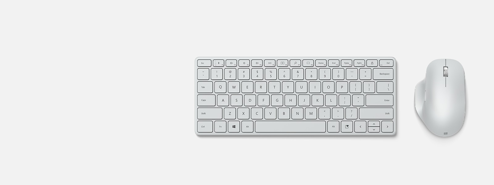 A Microsoft Designer Compact Keyboard